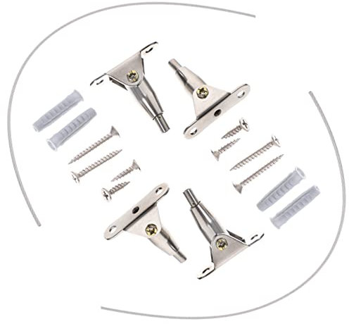 ERINGOGO 2sätze Möbelanker Schutz Verstellbare Möbel- Für Schränke Regale Und Schwere Möbel Einfache Installation Stabil Und Sicher