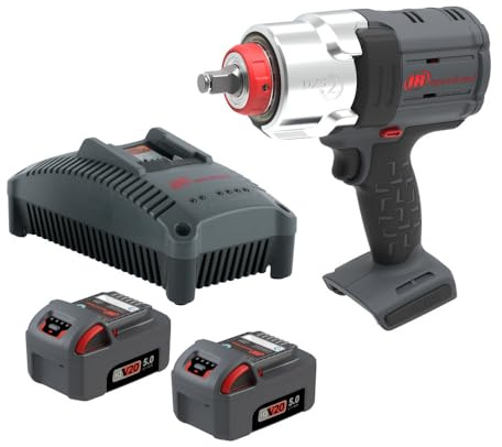 Ingersoll Rand W7153-K22B-EU DXS2 20V Sladdlös Slagskruvdragare 2 Batterier, 2170 Nm, Friktionsring