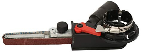 YDuupxe Minibandsliptillsats för Vinkelslip, Snabbinstallation, Ergonomiskt Grepp, slip- och Slipfunktion, Bred Användning, Minislip Air, 1/2 X 18, Svart och (M10)