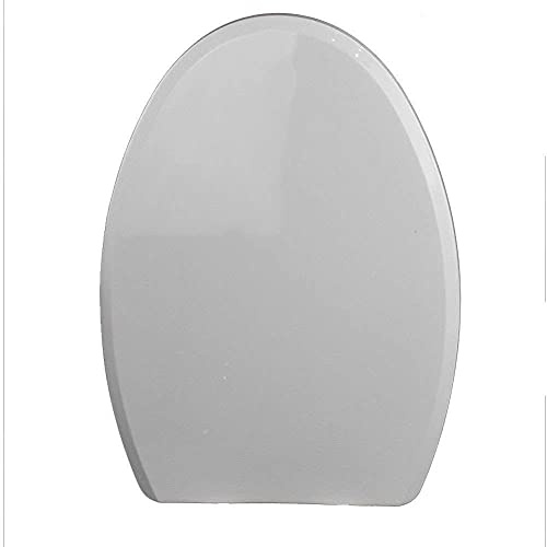 Housse de siège de toilette pour adulte avec fermeture douce, charnière à dégagement rapide et design monté sur le dessus pour une installation facile et une durabilité accrues
