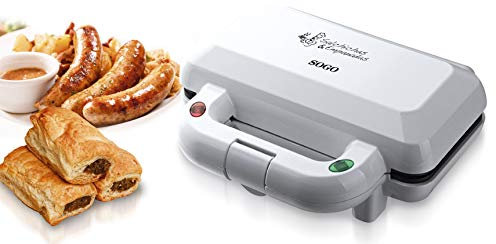 Sogo SMA-SS-7206 Máquina de Salchichas y Empanadas, 850 W, Plástico, Blanco