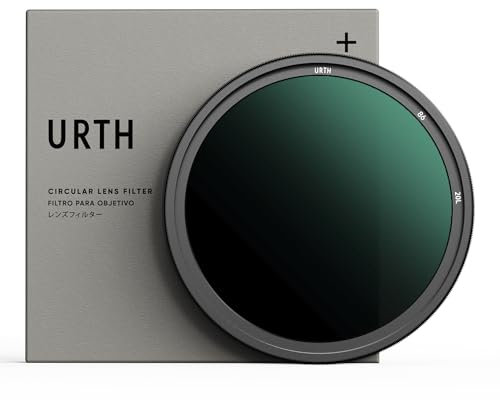 Urth 86mm ND8-128 Variable ND Lens Filter (Plus+) - 3-7 Stop Range, Ultra-Slim 20-Layer Nano-Coated Neutral Density Filter for Cameras
