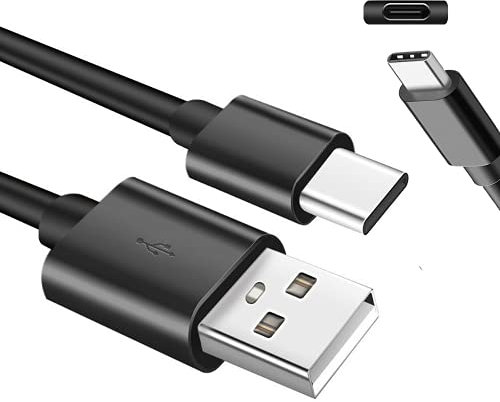 Lite-an - Câble de charge USB C pour Samsung Chargeur USB A vers USB C Type C Charge Rapide 3A 15W Android Huawei, Xiaomi, Nokia, Motorola - Câble USB C ultra durable de 1 mètre, noir