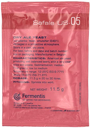 Fermentis lievito di birra US-05 W 34/70 S-33 S-23 ad alta fermentazione a bassa fermentazione (US-05)