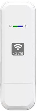 HOSAYA Tarjeta SIM 4G módem WiFi portátil USB 4G Router con ranura para tarjeta SIM de alta velocidad portátil Hotspot Mini Router desbloqueado Dongle 4G