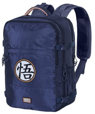 Dragon Ball (Bola de Dragón) Symbol-Mochila Mercury Viaje Cabina Avión 40x20x25cm, Multicolor, Capacidad 20 L