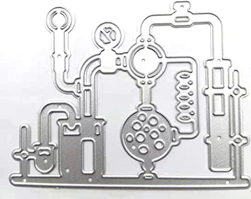 Pitadue Metal Cutting Die Template Test Tube Set Decorative Scrapbooking Photo Album Embossing Dies Stencils