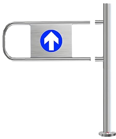 Porta a senso unico per supermercati, cancello a battente a molla, cancello d'ingresso, cancello a battente con chiusura a senso unico, cancello a battente con rimbalzo automatico Right-2.62*3.18ft