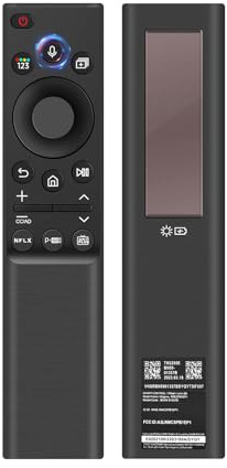 Mando a distancia de recarga solar de repuesto para Samsung, BN59-01357B mando a distancia por voz para Sam-Sung 2021-2023 Neo LED Smart 4K HD TV