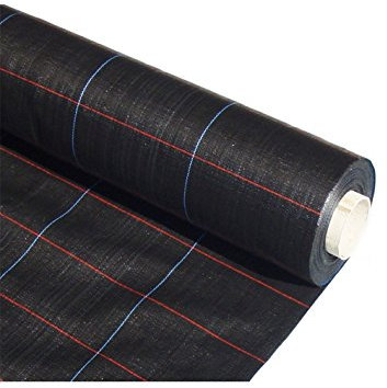 Jardin202 - Malla Antihierbas (Negro) 120gr | Resistente Estabilizada UV | Malla contra Las Malas Hierbas | 2 x 5 m -