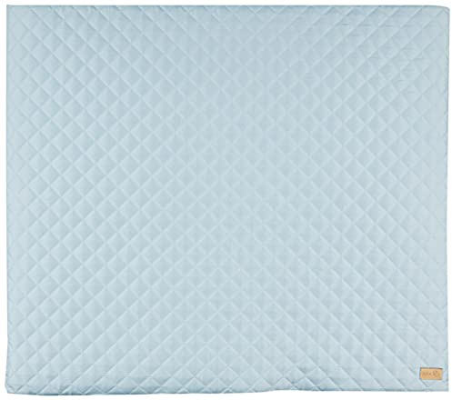 roba Colchon Cambiador Bebe roba Style 85 x 75 cm - Suave y Impermeable - con Diseño Acolchado para Mesas de Cambio de Bebés - Fácil de Limpiar - Azul Claro