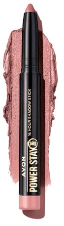 Avon Power Stay Eyeshadow Power Stay 16-Hour 2-In-1 Longwear Lidschatten & Eyeliner Stick - Wasserfest - Blushing Pink