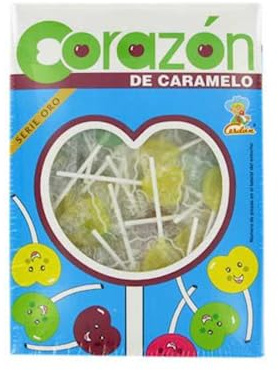 Sucettes aux fruits CORAZON - 200 pièces