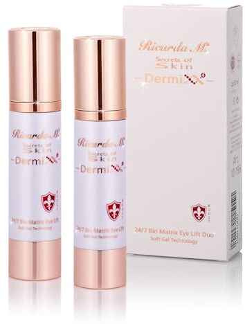 Ricarda M. SOS 24/7 Bio Matrix Eye Lift – 100 ml Anti-Aging Augencreme – Straffend, verjüngend & zellaktivierend – Schützt vor Falten, Augenringen und Elastizitätsverlust