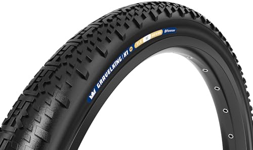 Panaracer Gravelking X1 Plus TLR slanglöst vikbart däck – ZSG grusförening – punkteringsbeständig – pärllåsteknik – 120 Tpi TuffText + hölje med dubbla lager – grustcykeldäck