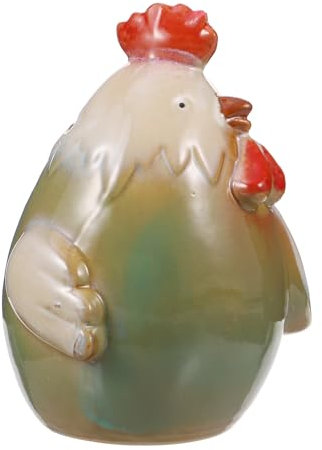 Ciieeo Stilvolles Keramik-Ornament „Huhn“ Sparschwein Dekorative Spardose Perfektes Für Die Familie