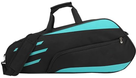 3 Schläger-Tennis-Tasche – wasserdichte Schulter-Badminton-Tragetaschen | Badmintonschläger-Abdeckung, Racquetball-Taschen für Männer, Frauen und andere