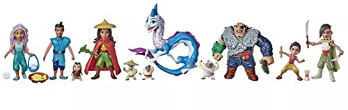 Raya und der letzte Drache Land of KUMANDRA Seltenes Spezial Box Set mit 11 Figuren aus dem Disney Film Raya and The Last Dragon