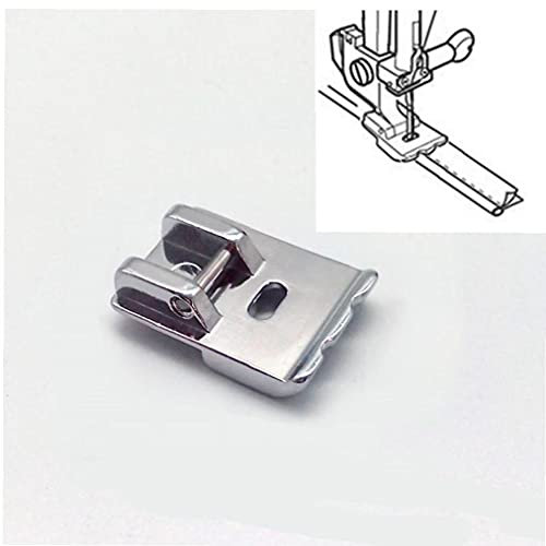 Ruluti Nähzubehör-Paspel-Nähfuß passt für alle niedrigen Schaft-Snap-On und mehr