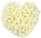 Gearific 200 mini rose artificiali in schiuma, per fai da te, matrimoni, feste, San Valentino, festival, decorazione della casa (bianco)