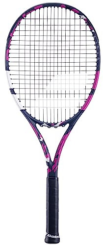 Babolat – Boost Aero Stringed Pink Tennisschläger für Erwachsene, ideal für Fortschritte und Ausschöpfung Ihres Potenzials, Ihrer Kraft und Manövrierfähigkeit, Griffgröße 1, französische Marke, Pink