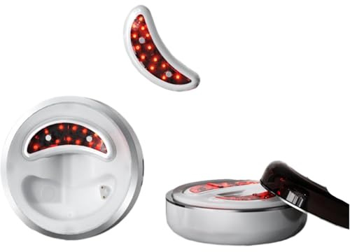 oiakus Massaggiatore Occhi EMS, Terapia con Luce Rossa per Gli Occhi, Patch Gadget per Terapia Occhi antietà per occhiaie, Borse per Gli Occhi, infiammazione, Rughe degli Occhi