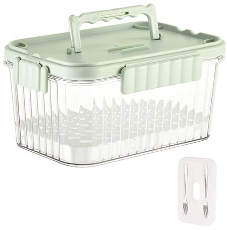 Conteneur de Rangement de Nourriture Professionnel Fuite à la Préservation Contenant des Aliments pour Bébés pour la Maison de Camping en Plein Air 1500 Ml de Plastique 450g