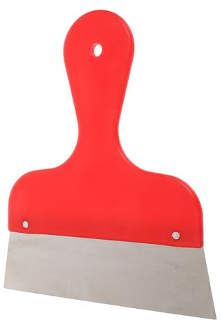 Sewroro Raspador De Papel Tapiz Para Corte De Bordes Herramienta De Limpieza Resistente De Acero Inoxidable Alisador Para Manualidades y Bricolaje Removedor De Papel Tapiz