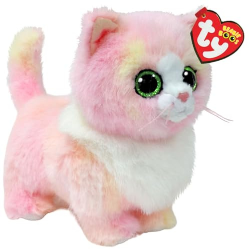 Ty Beanie Babies Lady den rosa katten - 15,2 cm