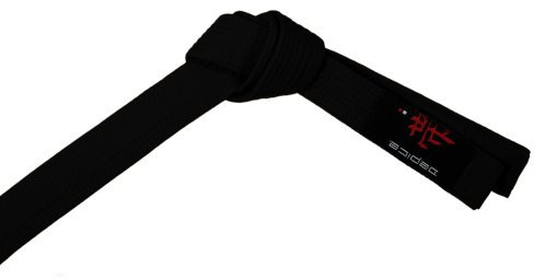DEPICE Budogürtel schwarz 280 cm/Kampfsportgürtel Karategürtel Judogürtel