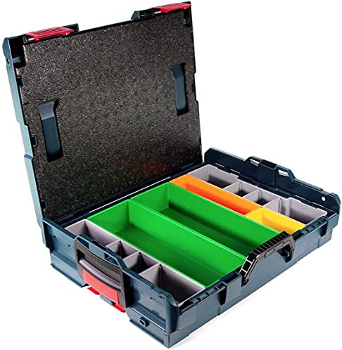 Bosch Professional L-Boxx 102 Set 6 PCS, 1600A001S4, Mehrfarbig