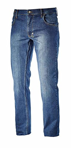 Utility Diadora, Abbigliamento da Lavoro, PANT STONE, colore BLUE BLEACHED DENIM, taglia S