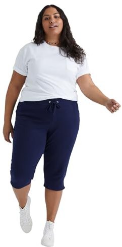Just My Size Women's Plus-SizeFrench Terry Capri with Pockets