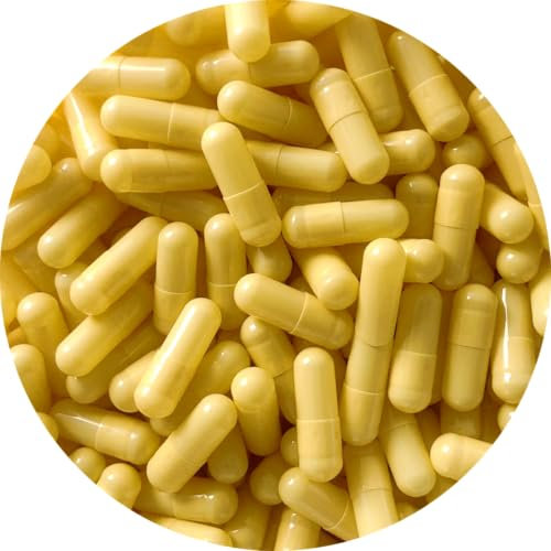 Dr T & T 200 resistente agli acidi ritardo in uscita Drcaps® capsule capsule SIZE0 taglia 0 avorio giallo EU prodotti