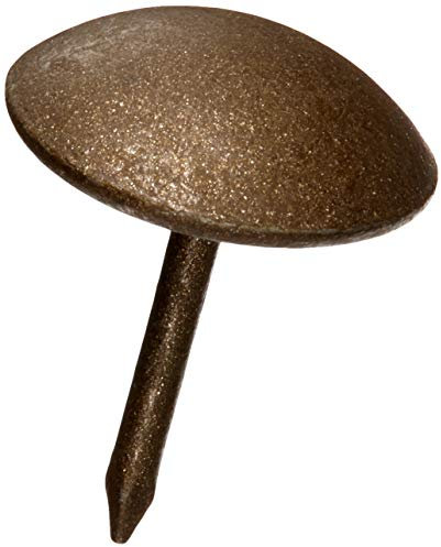 Sysfix 3311223 Tachuela Hierro, bronceada, 12 mm, Set de 250 Piezas