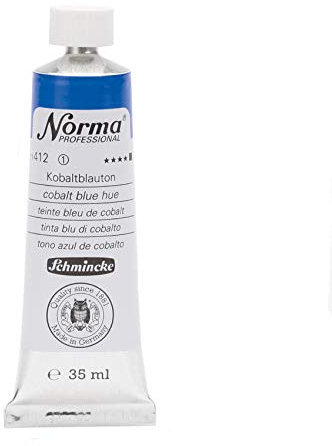 Schmincke – Norma® Professional - feinste Künstler-Ölfarben, Kobaltblauton - 35 ml
