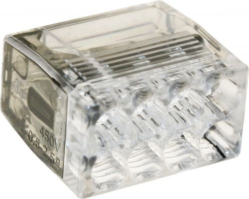 ViD® 2073-208 Verbindungsklemme/Steckklemme grau 8 x 0,5-2,5 mm² - 50 Stück