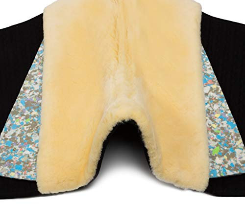 Werner Christ Verbundschaum-Einlagen passend zur Satteldecke für den Fellsattel IBERICA Plus Polster zur Druckentlastung oder Korrektur (Paar, 15 mm Polsterstärke), Größe Warmblut und Pony