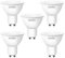 EXTRASTAR Lampadina LED GU10, 8W (equivalenti a 54W), Luce Bianca Calda 3000K ，non dimmerabilei, Confezione da 5