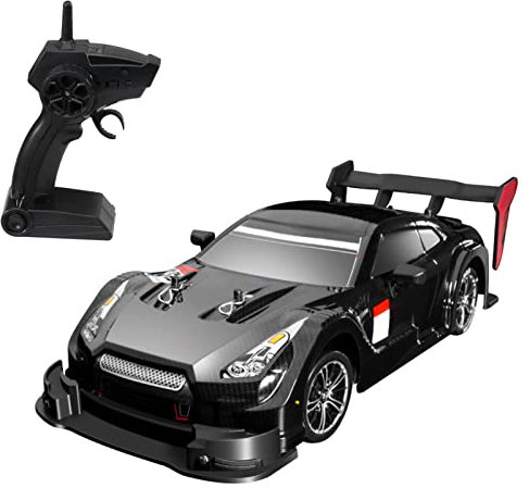 KKnoon Voiture Télécommandée 40 km/h 2,4 GHz 1:16 RC 4WD pour Enfants - Véhicules Télécommandés Jouet pour Noël Anniversaire Cadeaux