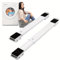 Movejet Lot de 2 roulettes de machine à laver avec freins – Roulettes de meuble réglables de 45 à 70 cm – Cadre d'étagère pour machine à laver avec capacité de charge jusqu'à 330 kg