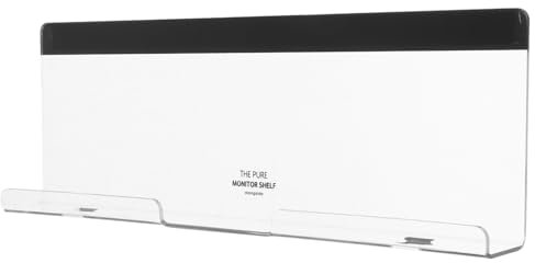 Operitacx Monitor Message Boards Schreibtisch Organizer Bildschirm Bodenplatte Computer Monitor Sticky Board Licht