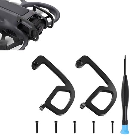 LICHIFIT Skydd för Gimbal Stötfångare för DJI Avata 2 Drone Gimbal Objektivskydd Stötstång Anti-kollision Skydd i Aluminiumlegering Säkerhetstillbehör