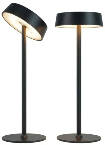 Cordless Lamp, Rechargeable Table Lamp, Battery Operated, RGB Dimmable Touch Control, 3 Color Temperatures, LED Memory Function, Portable Outdoor Waterproof Desk Lamp, Restaurant Dining Patio Kitchen
