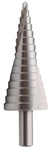 Broca Escalonada para Metal, 4-32mm HSS 6542 Profesional