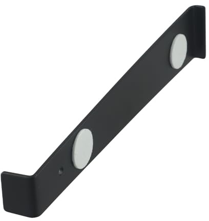 Barra de tracción de acero resistente para laminado, tablón de vinilo y suelo de madera dura, herramienta de cierre de juntas y espacio de suelo, negro, 31 cm