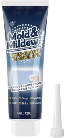 Rellenador De Juntas Adhesivo – Sellador 120 G | Compuesto De Reparación De Azulejos De Larga Duración Sin Olor | Solución Segura Para Tapar Grietas En Bañera Baño Cocina Ducha Inodoro Fregader