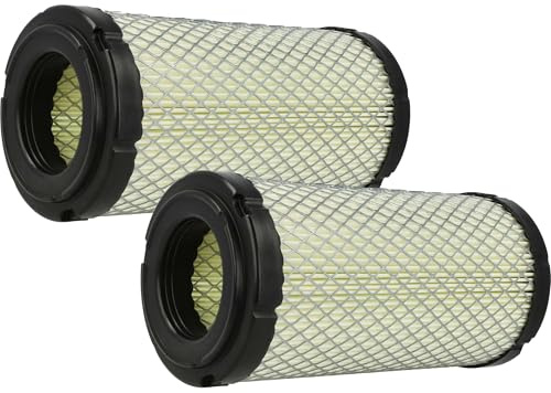 vhbw 2 x luftfilter kompatibelt med Bobcat CT CT122, E E08, CT CT120, E E16, MT MT50, E E10, E E14 grävmaskin – yttre motorfilter