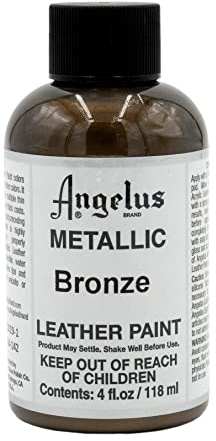 Angelus Leather Paint 4 Oz Bronze