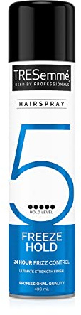 TRESemmé Freeze Hold Hairspray 24-hour frizz control for an ultimate strength finish 400 ml